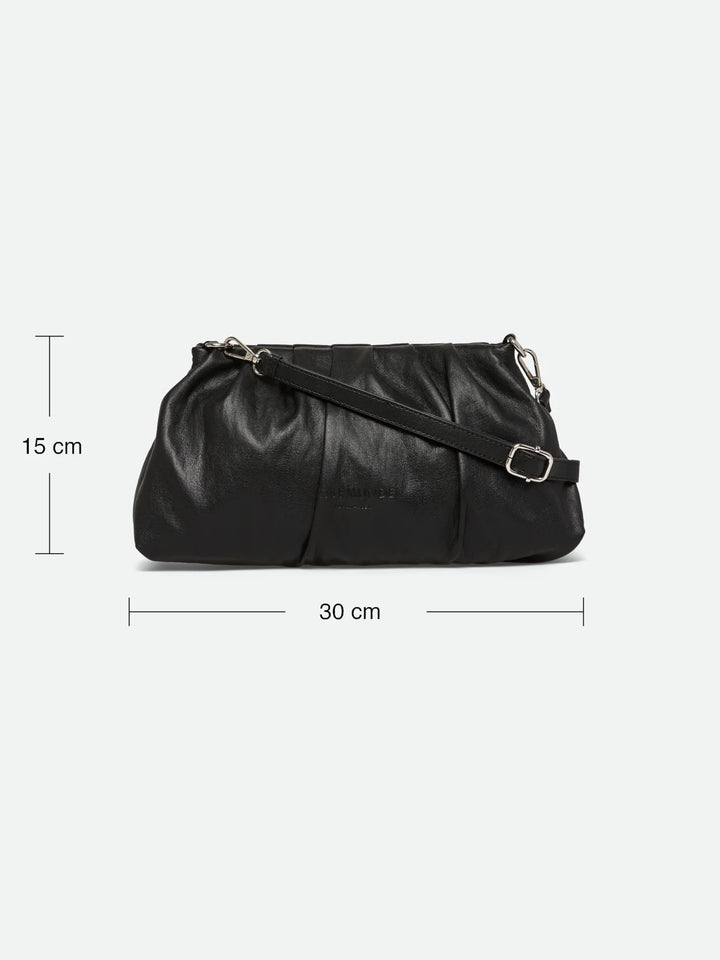 Jean small clutch  Black