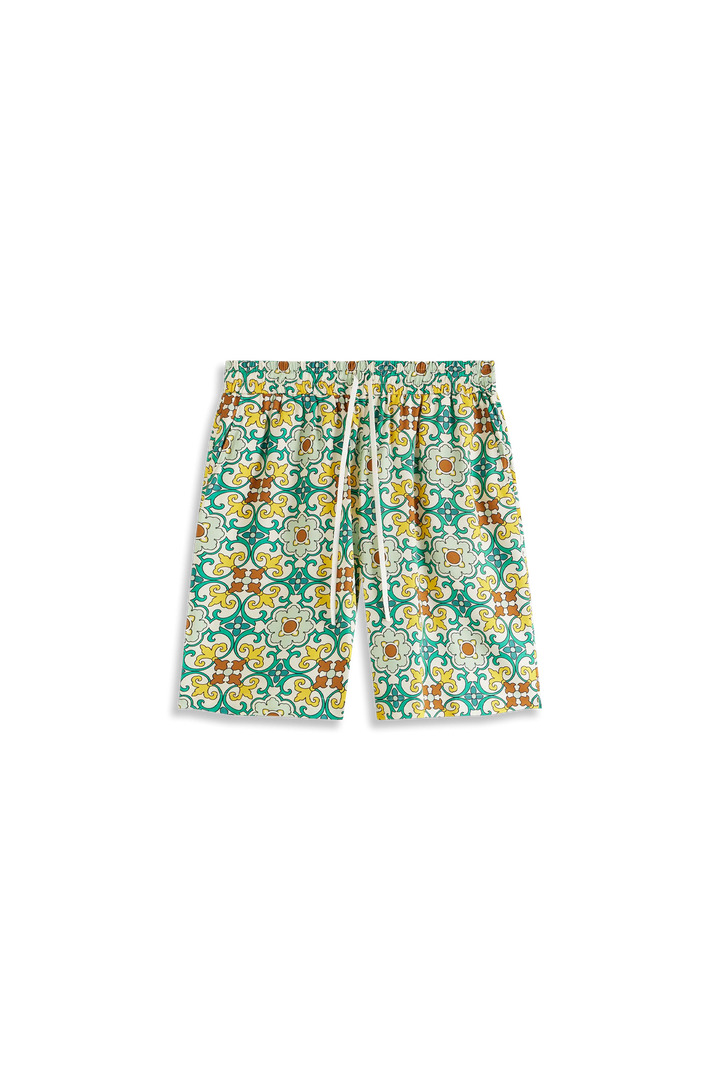 LE SHORT FAIENCE  Green