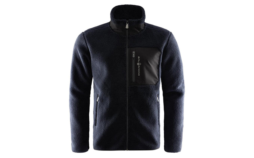 BOWMAN PILE ZIP JACKET  Dark Navy