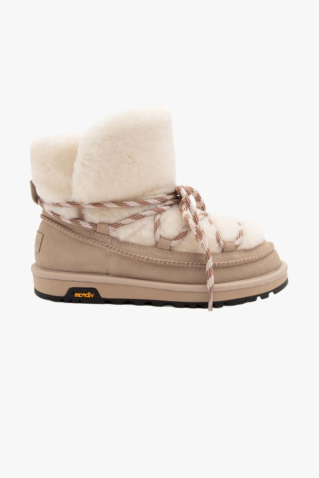 W Classic Tread Fluffed Boot  Moonlight