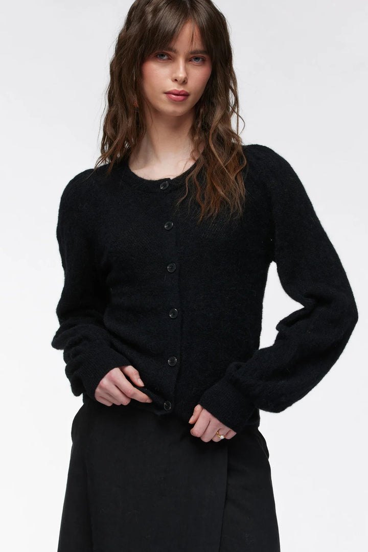 ANETTE CARDIGAN  Sort