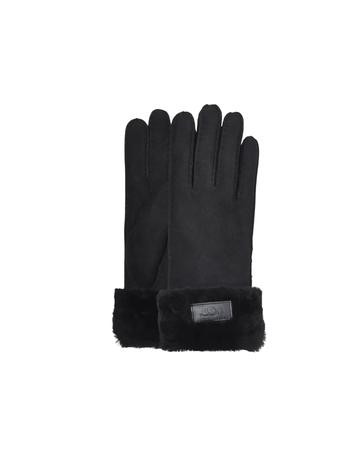 Sheepskin seamed glove  Black