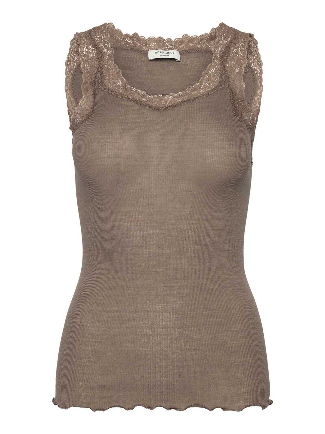 RWBurlington Wool SL Lace Top  Walnut