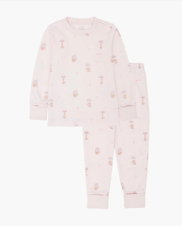 GIRAFFE 2 PIECE SET 98-104  Pink