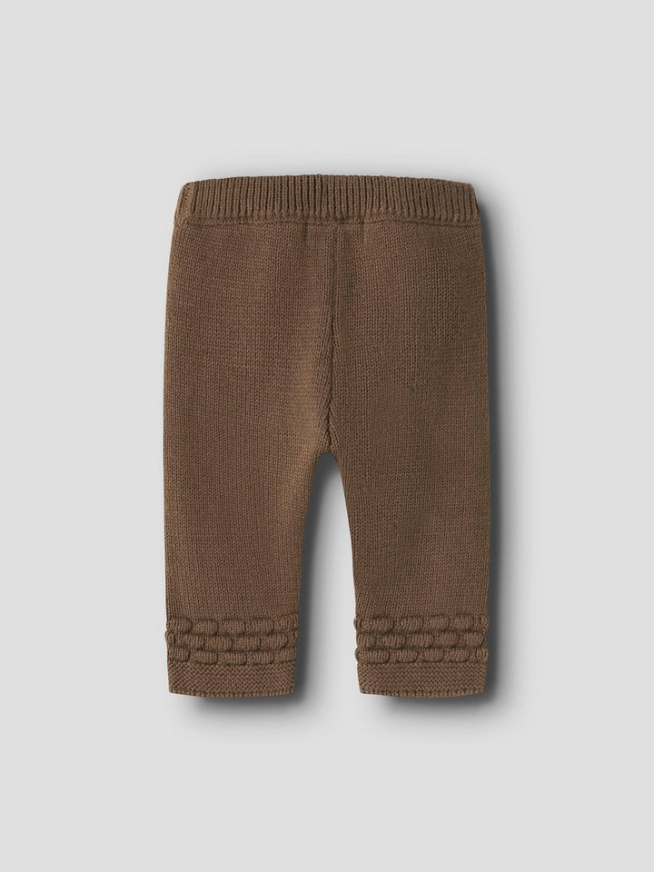 Nobir Loose Knit Pant  Mellombrun