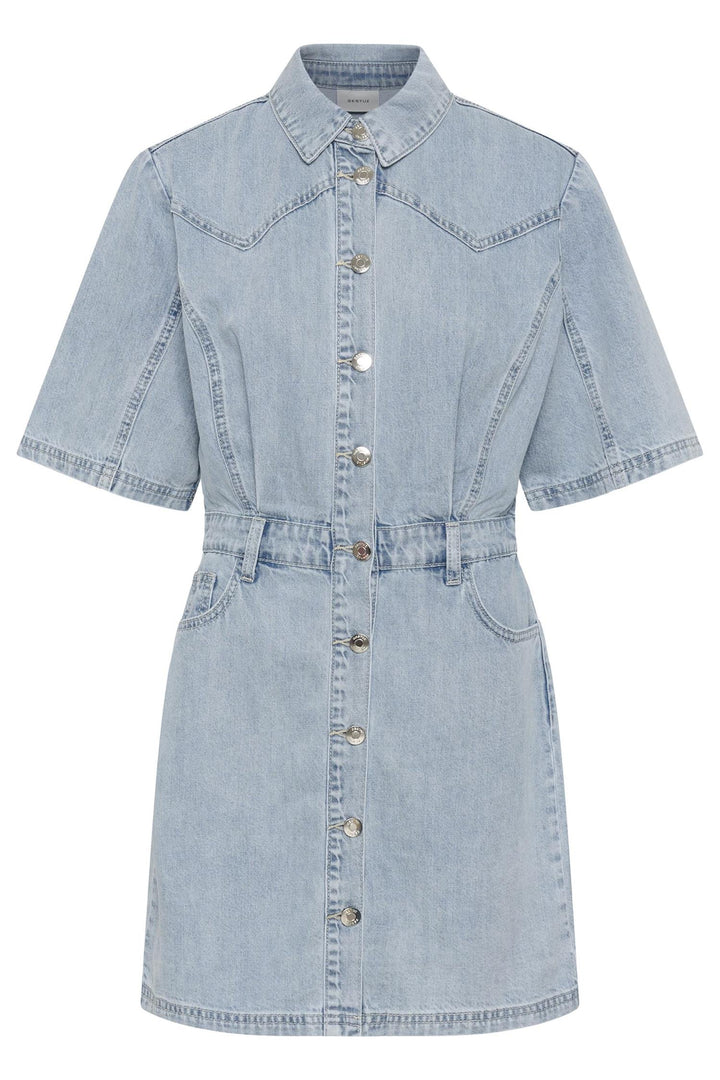 Gzmonie Dress  Light Blue Denim