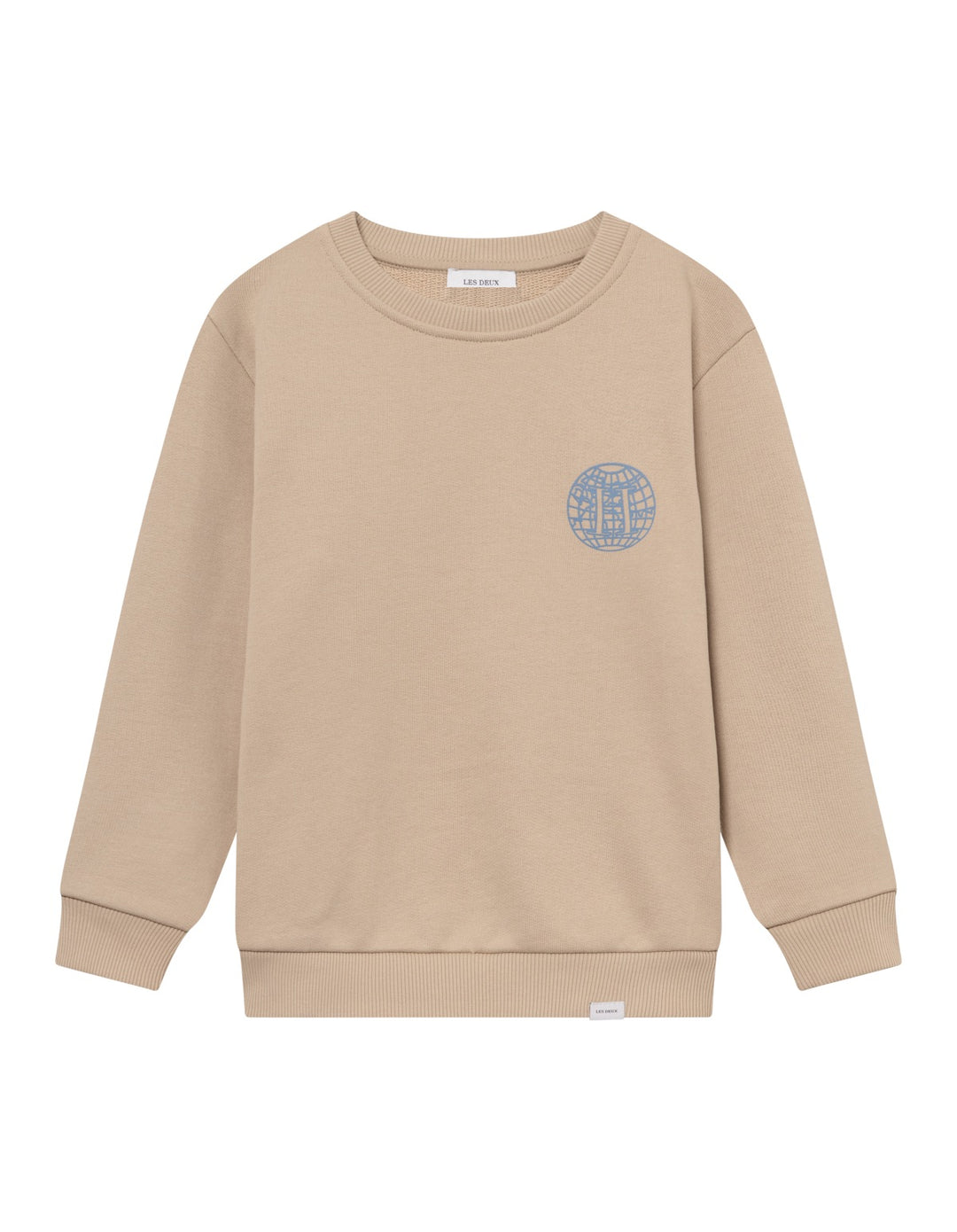 Globe Sweatshirt Kids  Light Desert Sand/Washed Denim Blue