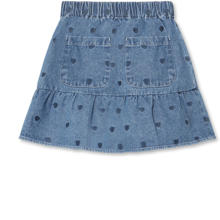 DONNA SKIRT  Light Denim Blue