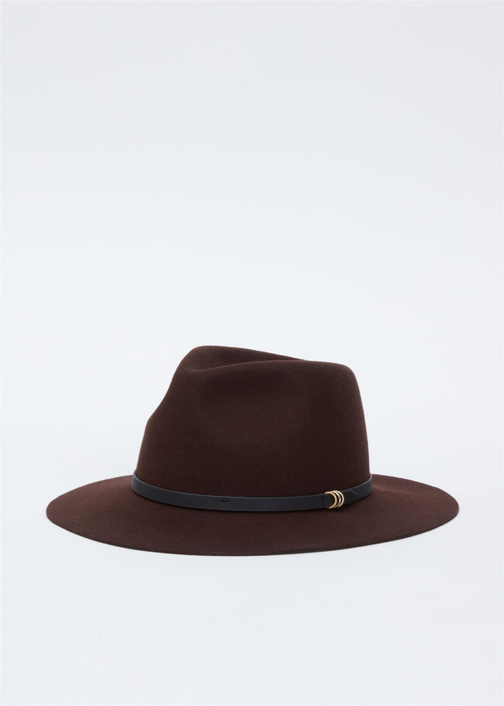 Dakota Fedora  Espresso