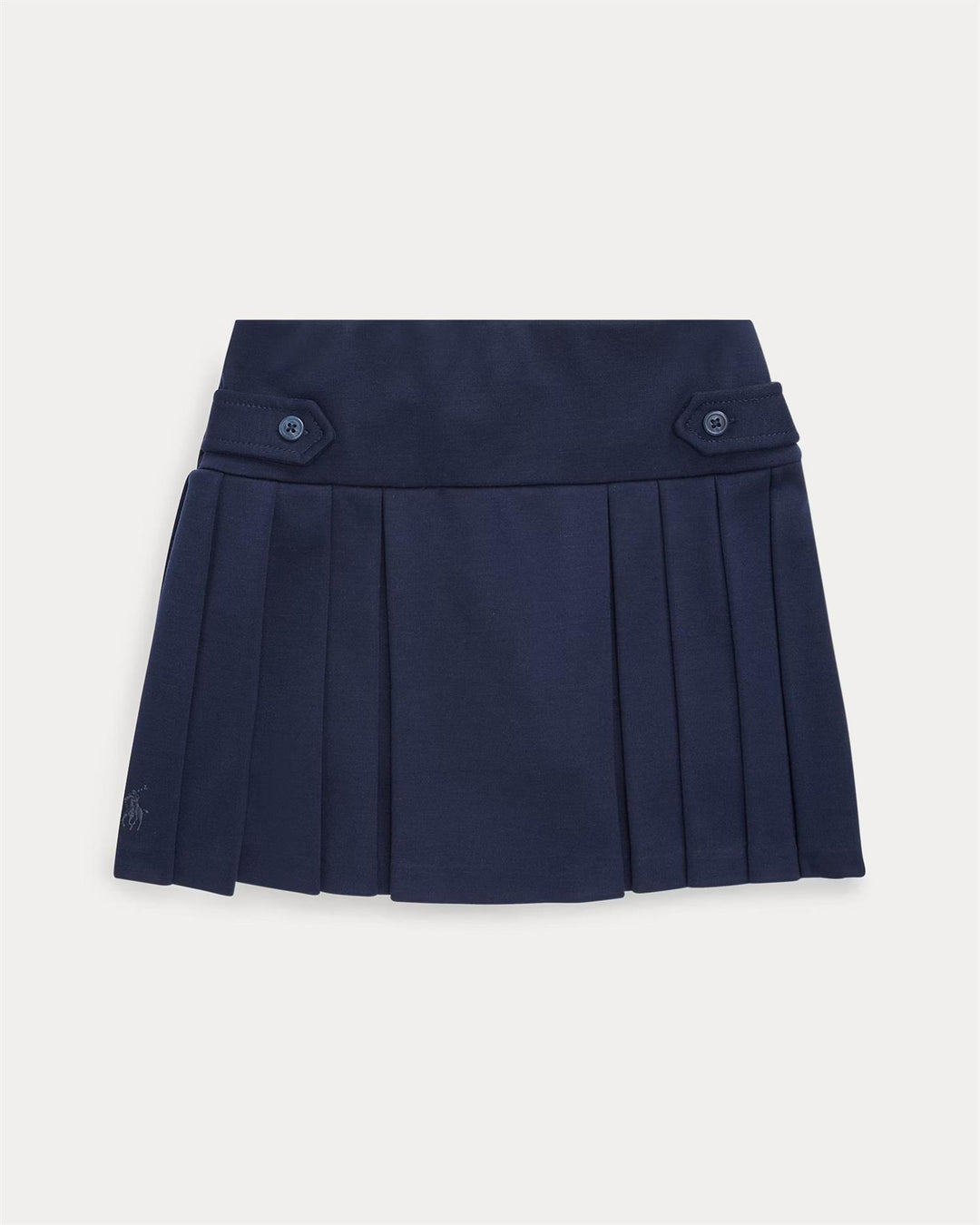 PLEAT SCOOTR-BOTTOMS SKIRT  Navy
