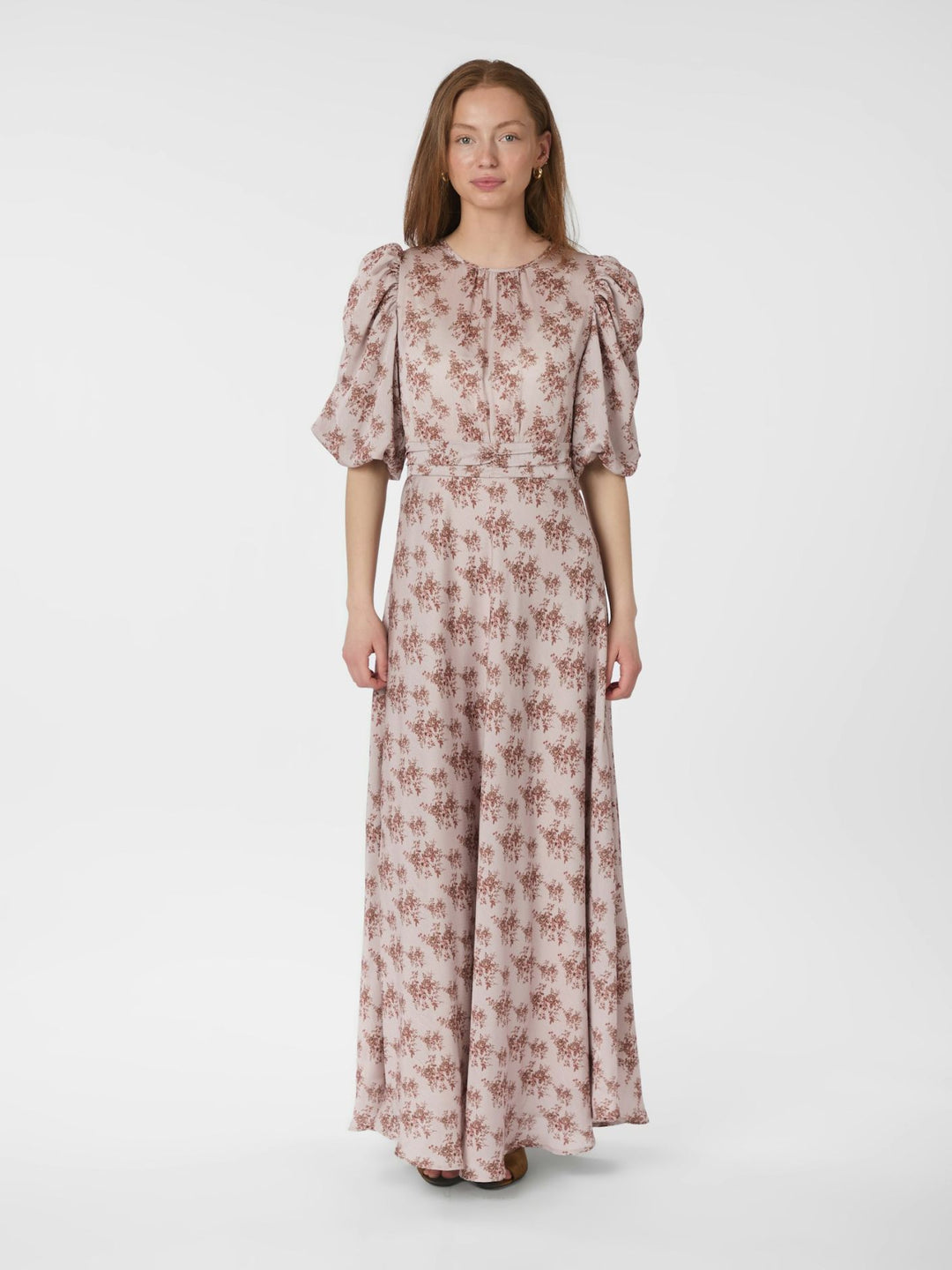 Kikka Wild Rose Dress  Dusty Rose