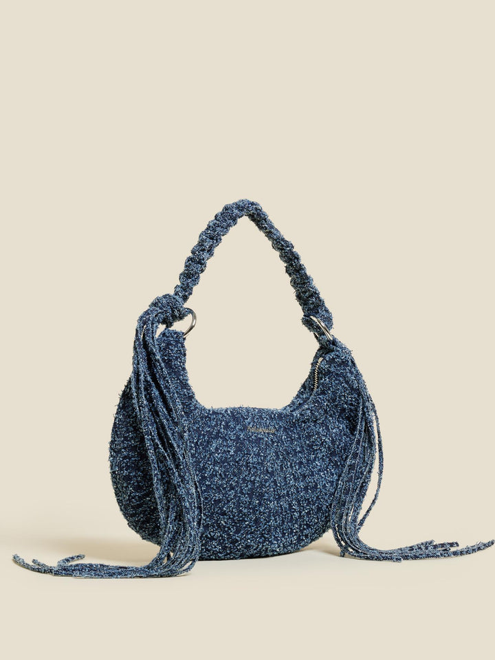 Cocoon Denim Small Bag  Blue