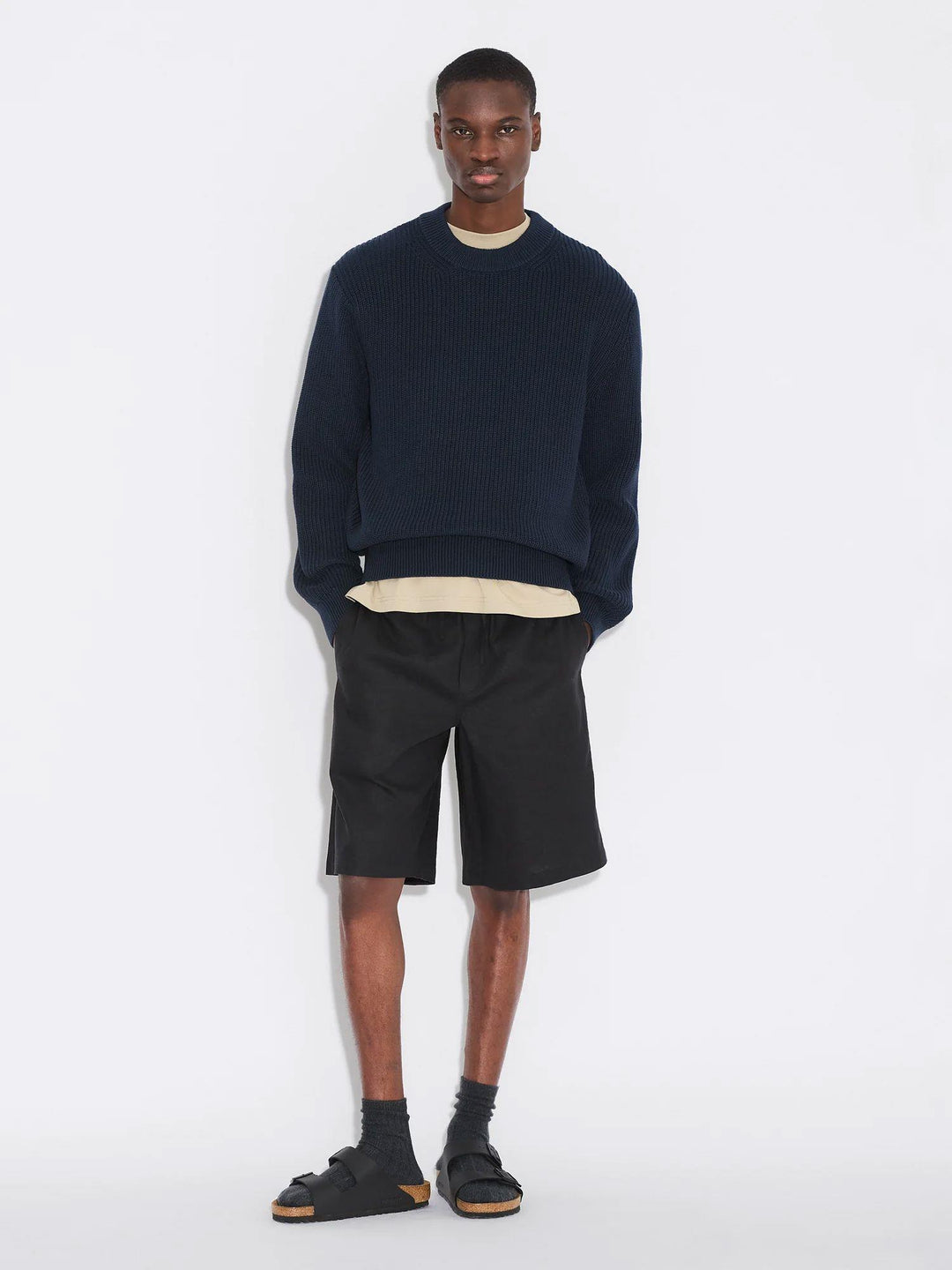 Summer Crew  Navy