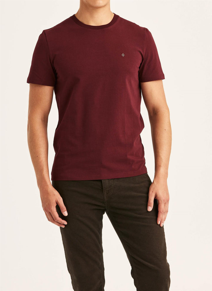James Tee  Wine Red