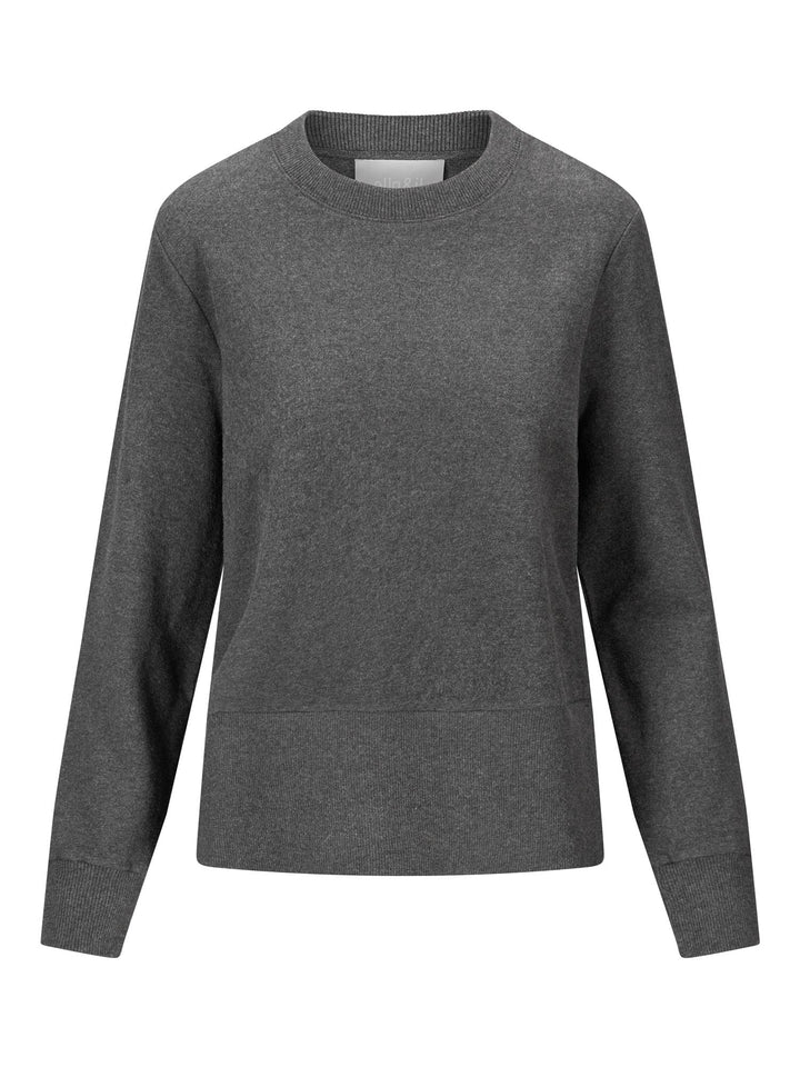 Sadie sweater  Dark Grey Melange