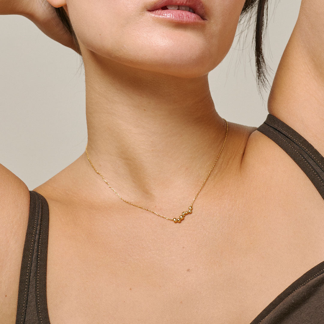 Necklace, Nara  925S/Gp
