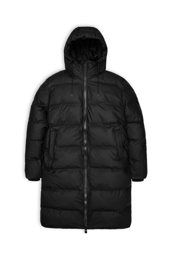 Alta Longer Puffer Jacket W3T4  01 Black