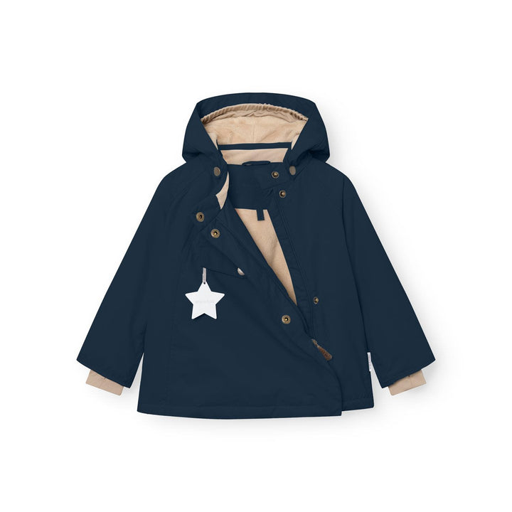 MATWANG fleece lined winter jacket  Outer Space