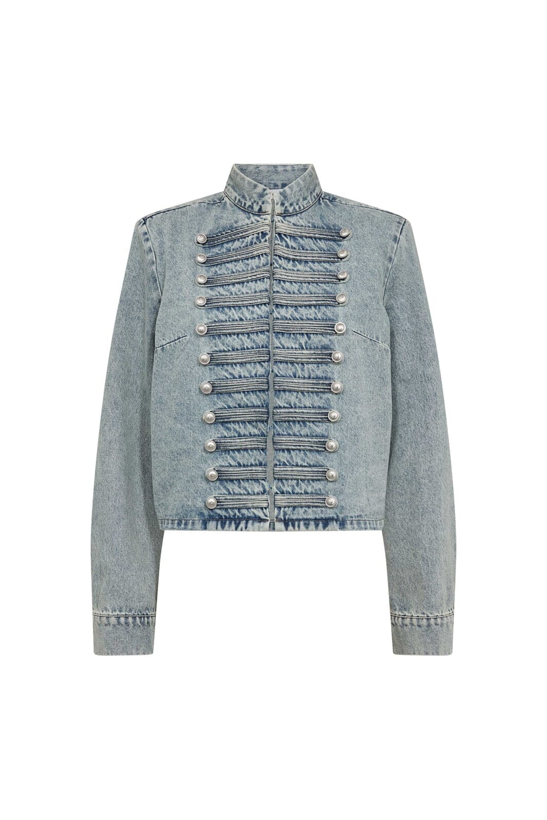 JacksonCC Officer Denim Jacket  Bleach Denim