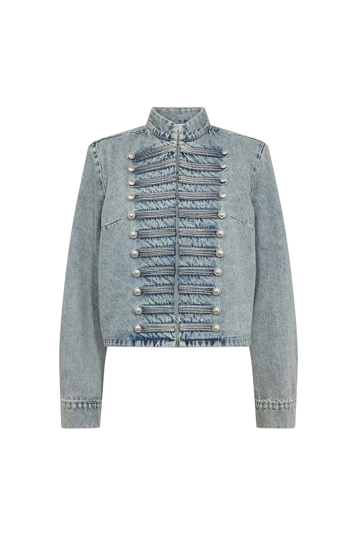 JacksonCC Officer Denim Jacket  Bleach Denim