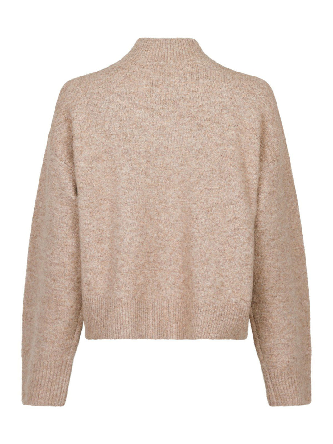 Paulina Knit Blouse Sand Melange