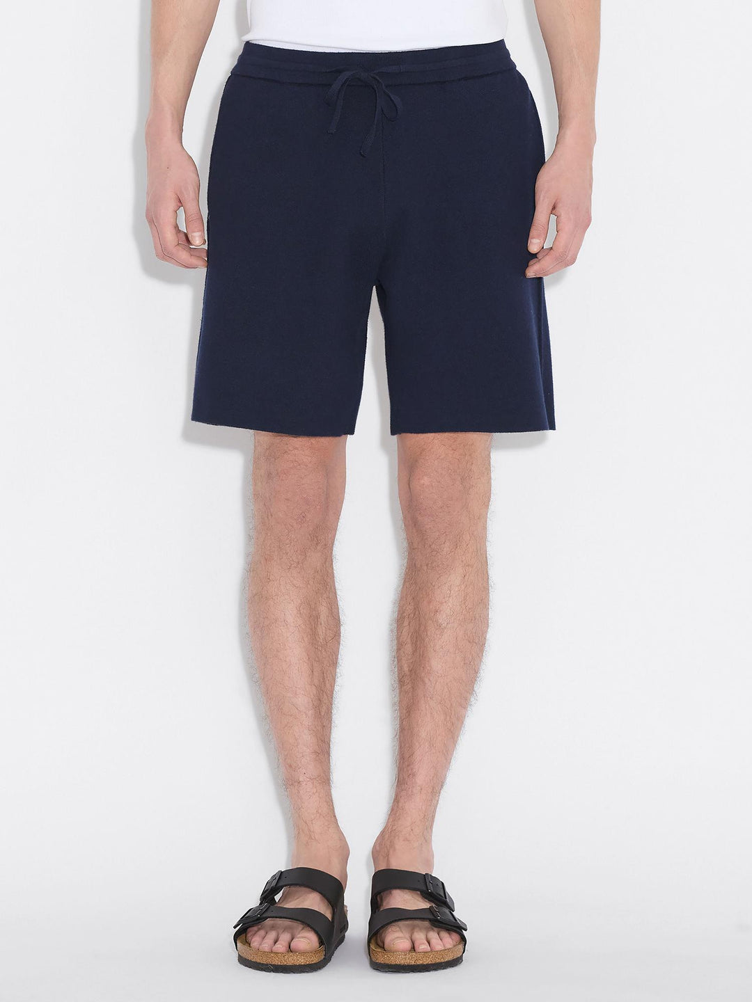 Summer Knit Shorts  Navy