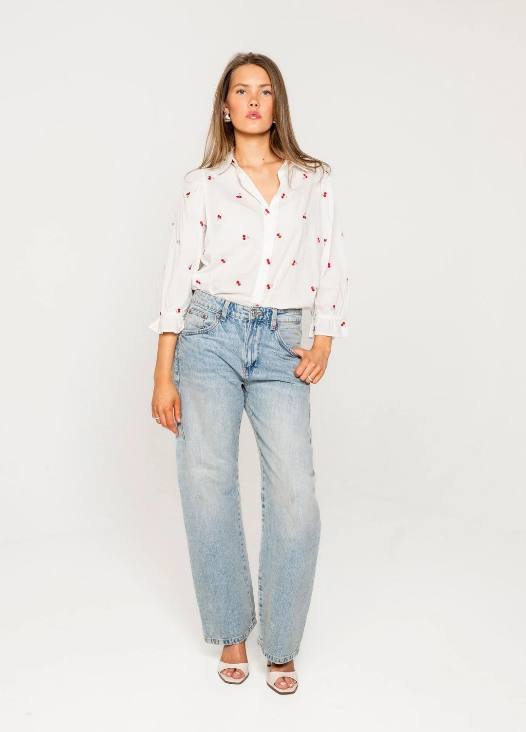 Amy Blouse Cherry  Cherry