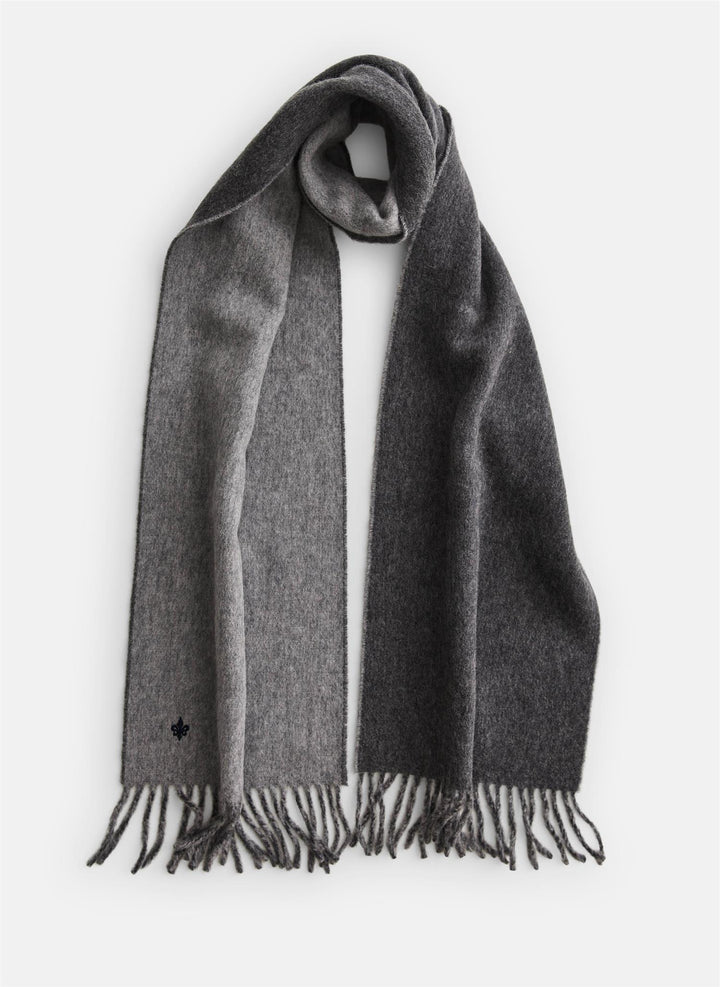 Double Face Scarf  Grey