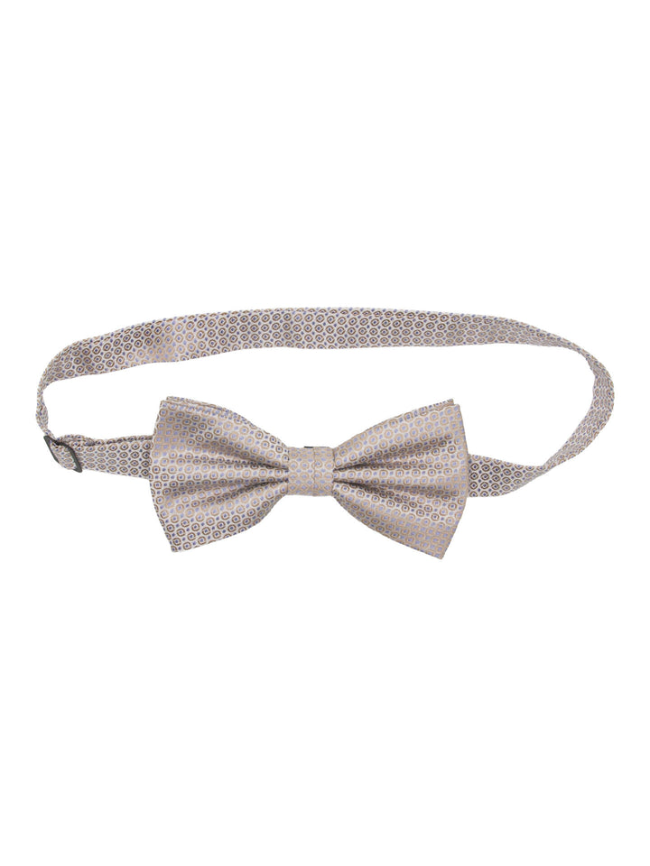 SLØYFE M/LOMMETØRKLE PRIKKET BEIGE  Prikket Beige