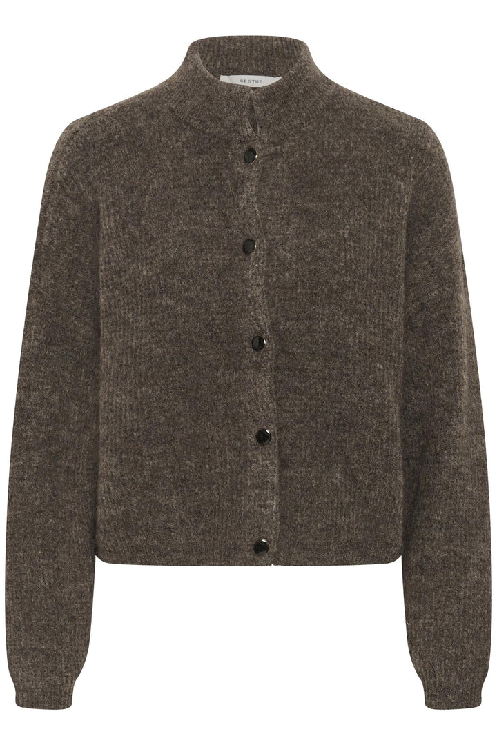 Debbie Cardigan  Chestnut Melange