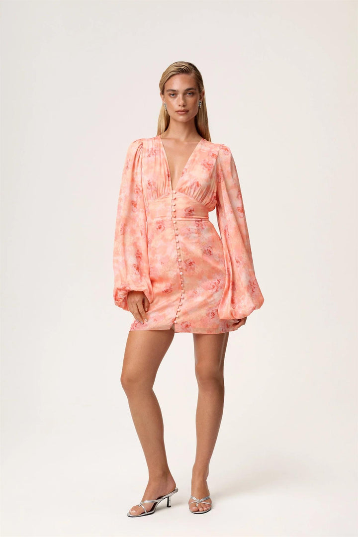 Florence Dress  Peach