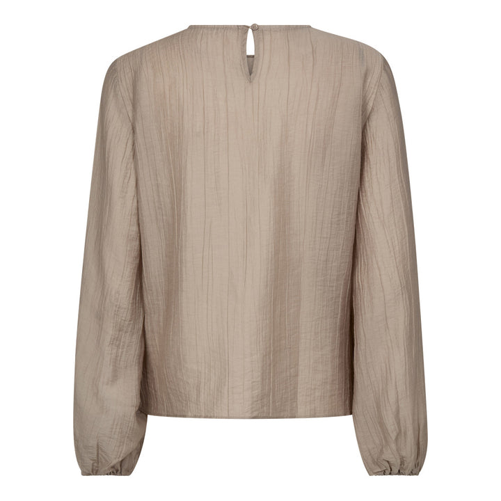 ConnyCC Drape Blouse  Mink