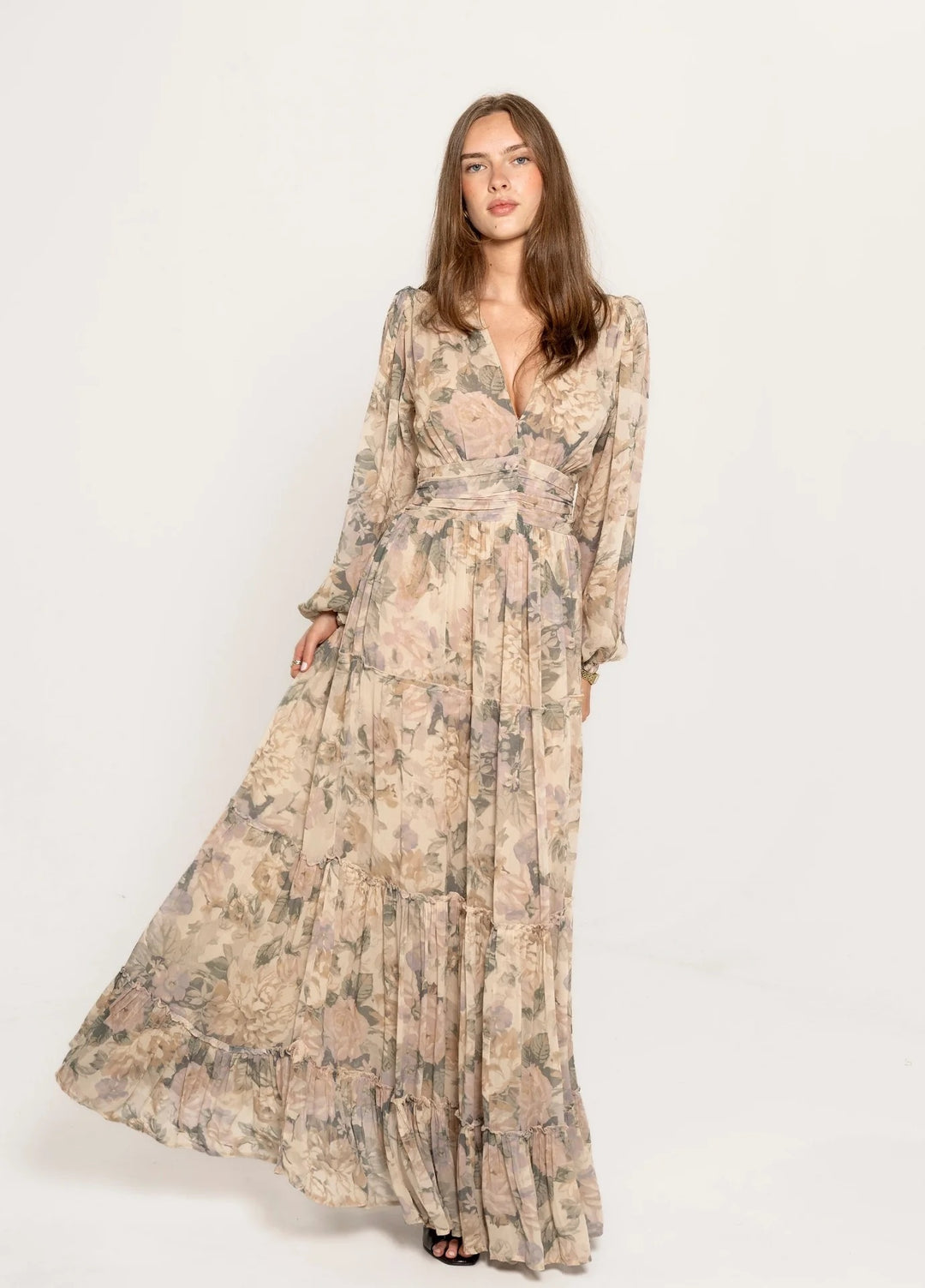 Noor Maxi Dress Vintage Mauve  Vintage Mauve