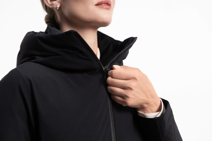 Valkyria Down Coat Black