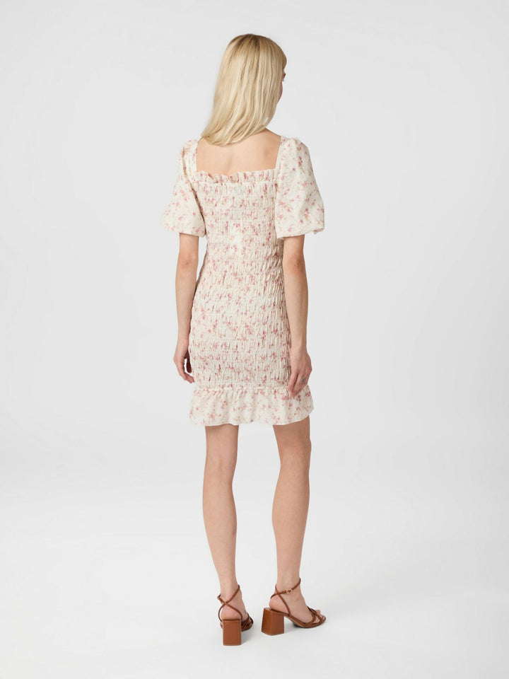 Edena Smock Dress  Dusty Rose