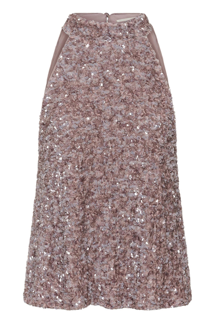 Gzsolene Top Lavender Sequins