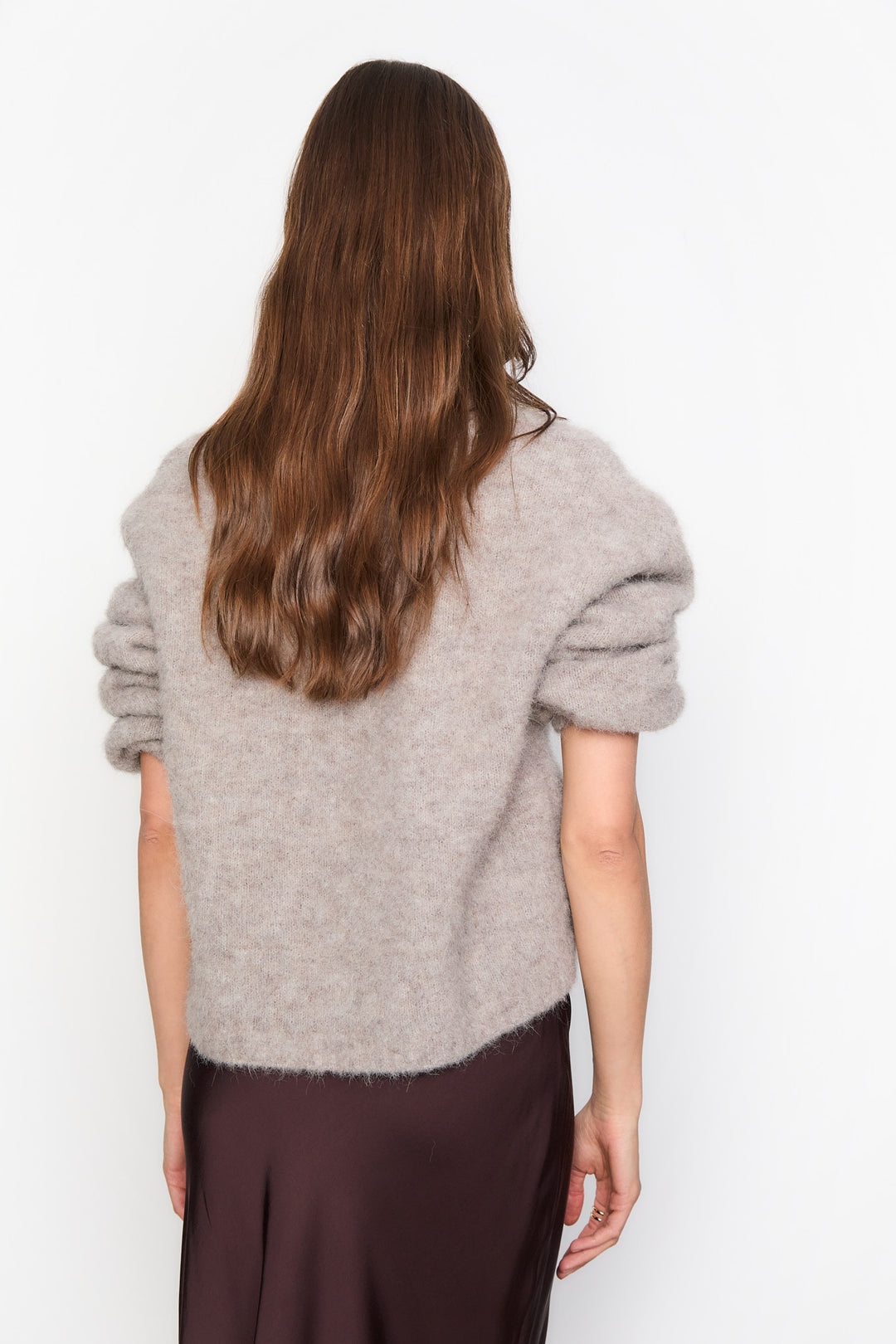 Joy Knit  Taupe Melange