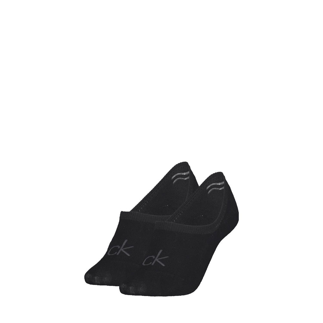 Ck 2pk Footie high cut woman  Black