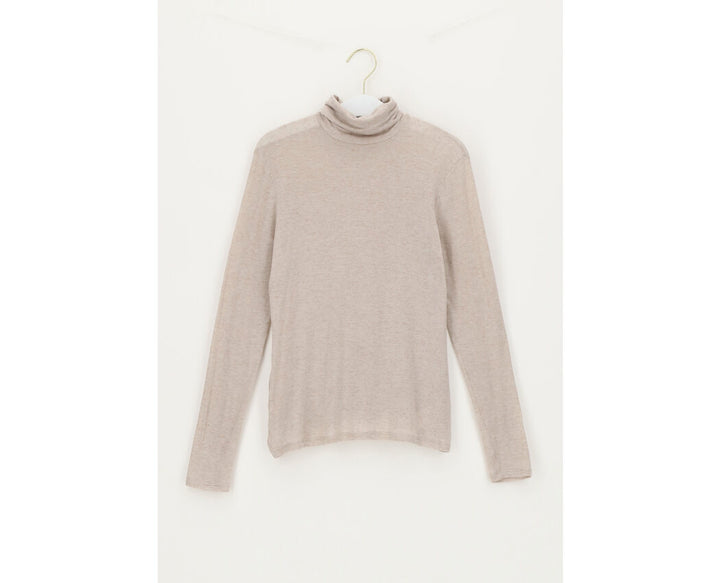 PERFECT LINE CASHMERE TURTLE NECK  Beige