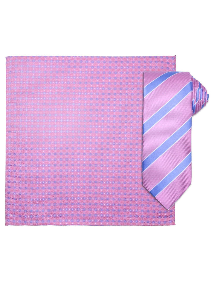 Santi Silkeslips m/lommetørkle  Rosa