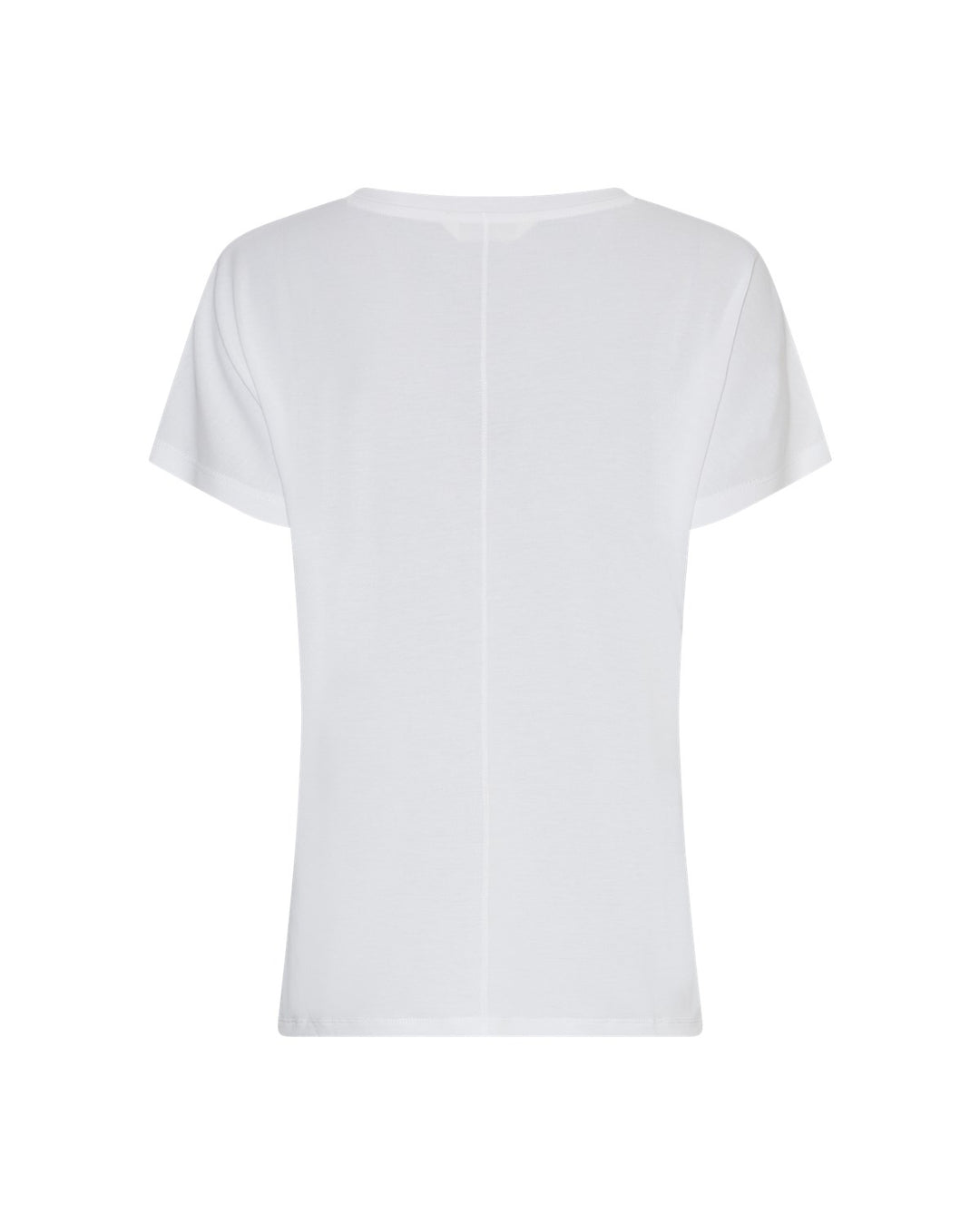 Mschfenya Modal V Neck Tee  White
