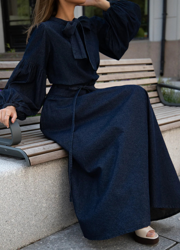 Astrid Skirt  Dark Denim