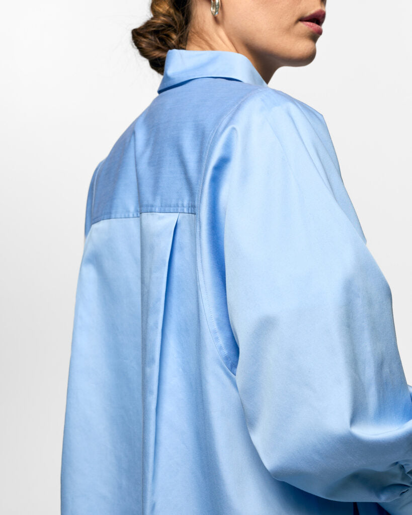 Anne Solid Sky Blue  Sky Blue