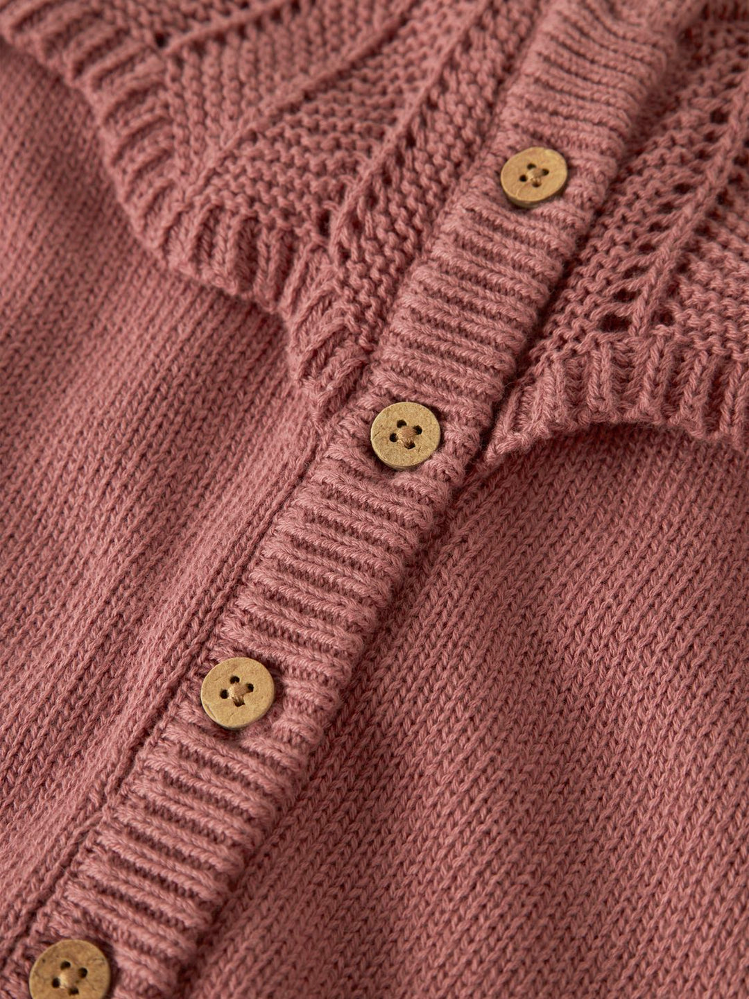noda Ls Knit Card  Mellomrosa