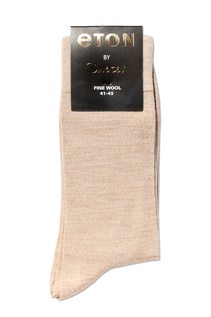 Eton Fine Wool Plain  Sand