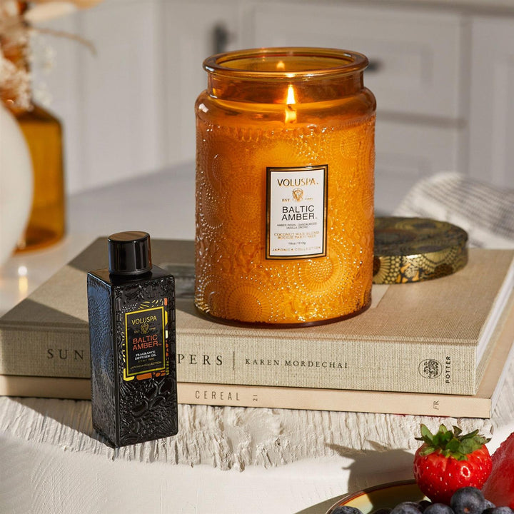 LARGE JAR CANDLE Baltic Amber