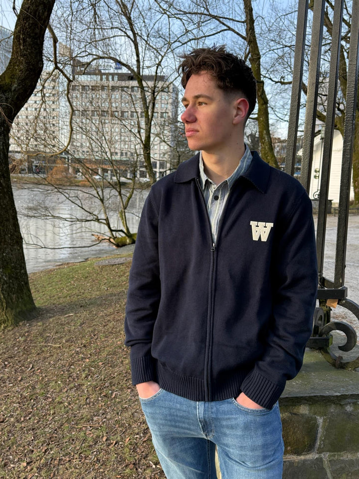 WWTay zipper cardigan  Salute