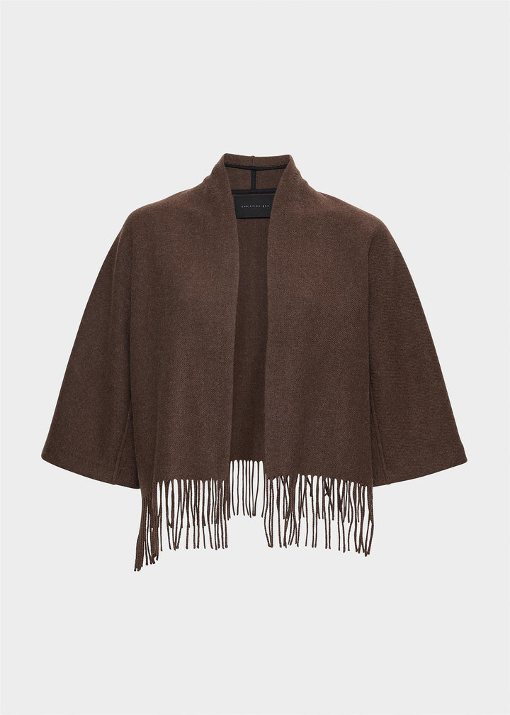 Keyla Lambswool Jacket  Brown