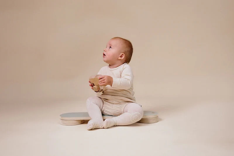 Crawling Tights - Merino Wool  Snow Flake