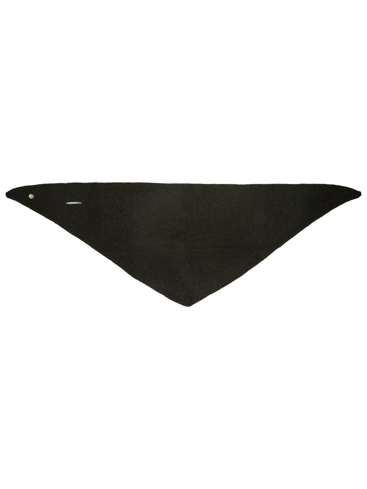 Skjerf triangel m/knyting 26*85  Brun